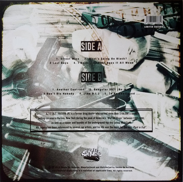 A.Z. : Street Wise (LP, Album, Ltd, RE)
