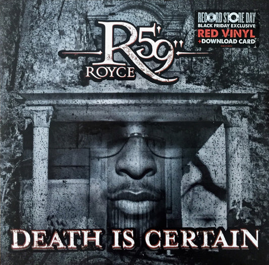 Royce Da 5'9" : Death Is Certain (2xLP, Album, RSD, RE, Red)