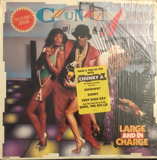 Chunky A : Large And In Charge  (LP, Col)