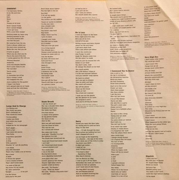 Chunky A : Large And In Charge  (LP, Col)