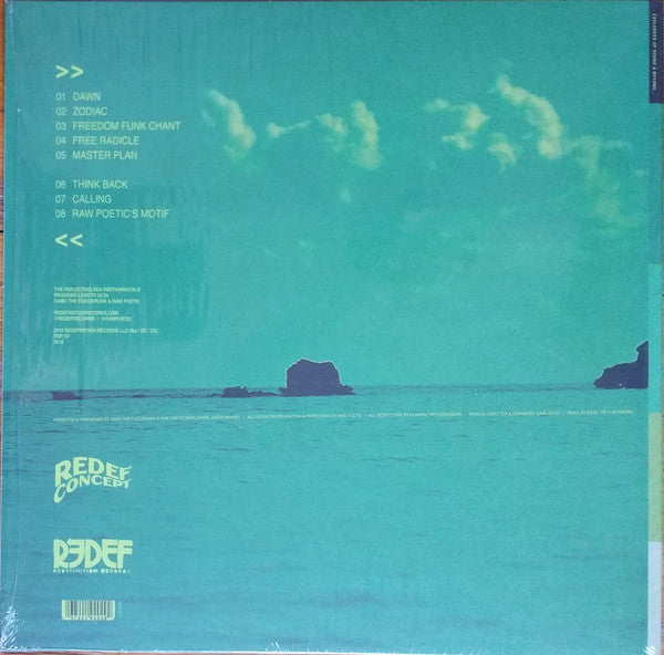 Damu The Fudgemunk & Raw Poetic : The Reflecting Sea - Welcome To A New Philosophy - Instrumental Version (LP, Album, Gre)