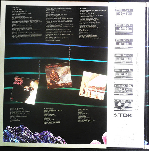Stevie Wonder = Stevie Wonder : Stevie Wonder's Original Musiquarium I = ミュージックエイリアム (2xLP, Comp, Dar)