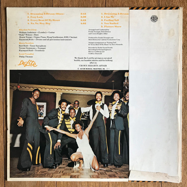 Crown Heights Affair : Foxy Lady (LP, Album, Promo, RE)