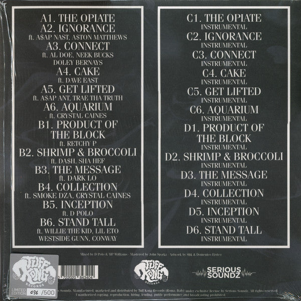 V Don : The Opiate (2xLP, Album, Ltd, Num, Blu)