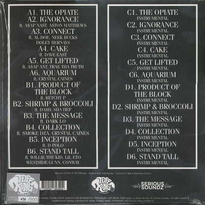 V Don : The Opiate (2xLP, Album, Ltd, Num, Blu)