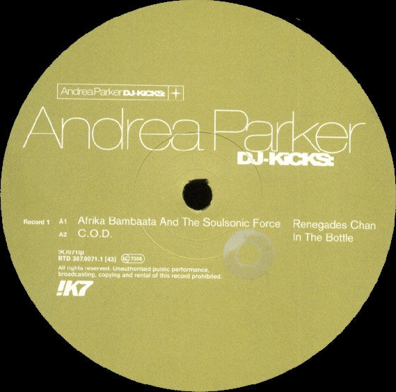 Andrea Parker : DJ-Kicks: (3x12", Comp)