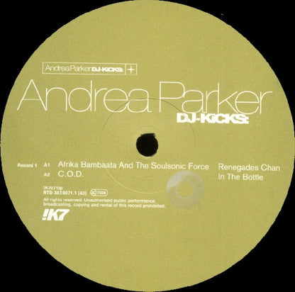 Andrea Parker : DJ-Kicks: (3x12", Comp)