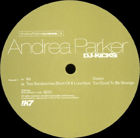 Andrea Parker : DJ-Kicks: (3x12", Comp)
