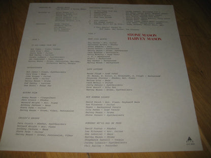 Harvey Mason : Stone Mason (LP, Album, Promo)