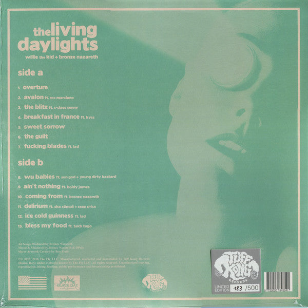 Willie The Kid + Bronze Nazareth : The Living Daylights (LP, Ltd, Num, Ele)