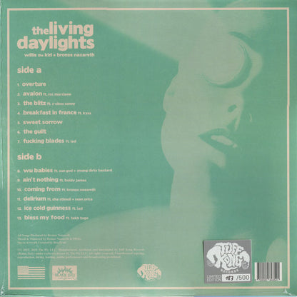 Willie The Kid + Bronze Nazareth : The Living Daylights (LP, Ltd, Num, Ele)