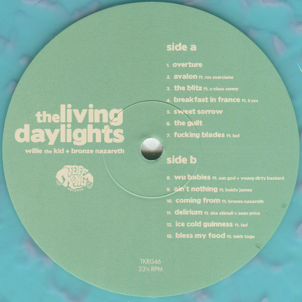 Willie The Kid + Bronze Nazareth : The Living Daylights (LP, Ltd, Num, Ele)