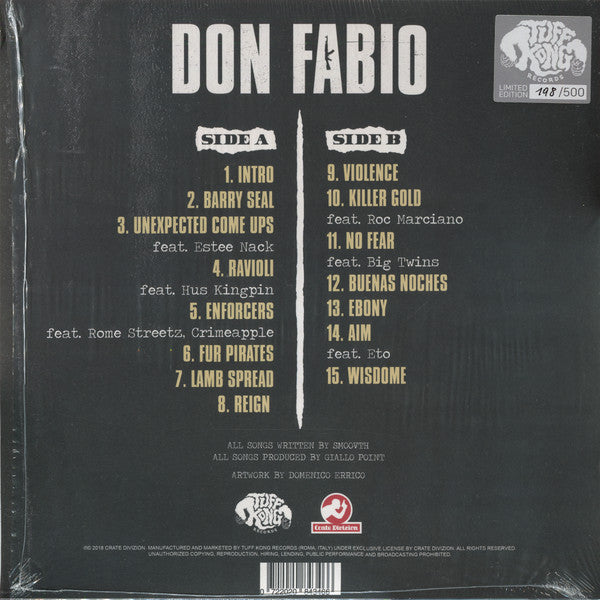 Smoovth & Giallo Point : Don Fabio: Medellin II (LP, Album, Ltd, Gre)