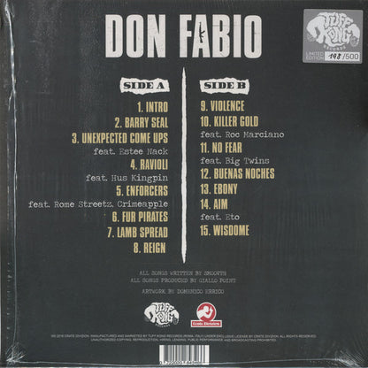 Smoovth & Giallo Point : Don Fabio: Medellin II (LP, Album, Ltd, Gre)