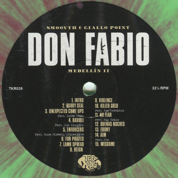 Smoovth & Giallo Point : Don Fabio: Medellin II (LP, Album, Ltd, Gre)