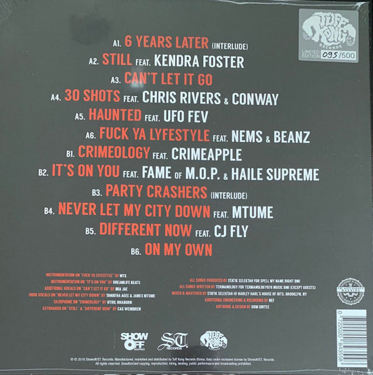 Statik Selektah & Termanology : Still 1982 (LP, Album, Ltd, Num, Ora)