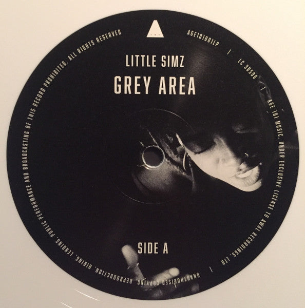 Little Simz : Grey Area (LP, Album, Whi)
