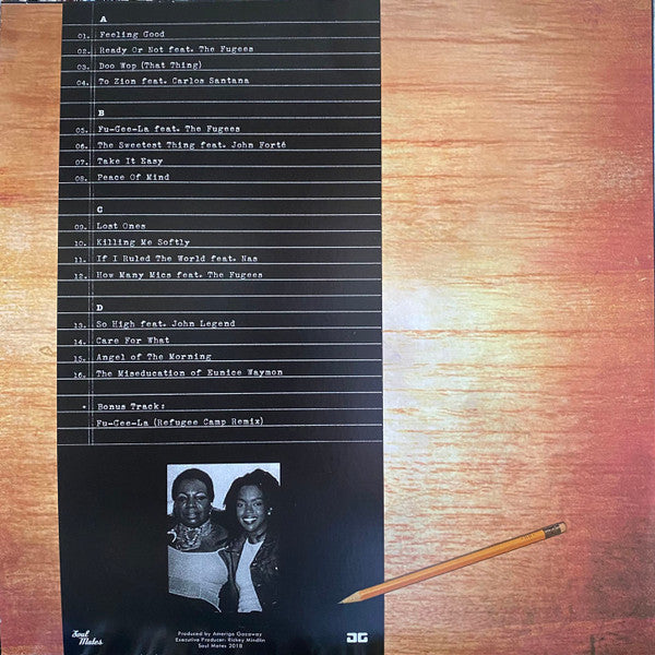 Amerigo Gazaway : Nina Simone & Lauryn Hill - The Miseducation Of Eunice Waymon (2xLP, Mixtape, Unofficial, 180)