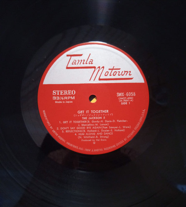 The Jackson 5 : Get It Together (LP, Album, Gat)