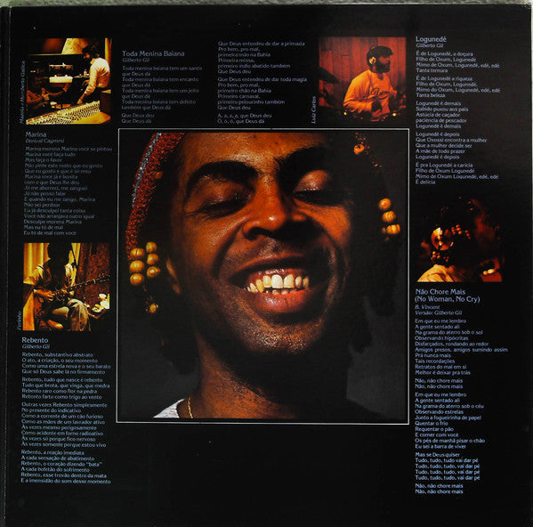 Gilberto Gil : Realce (LP, Album, Promo, Gat)