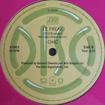 Chic : Le Freak (12", RSD, Single)