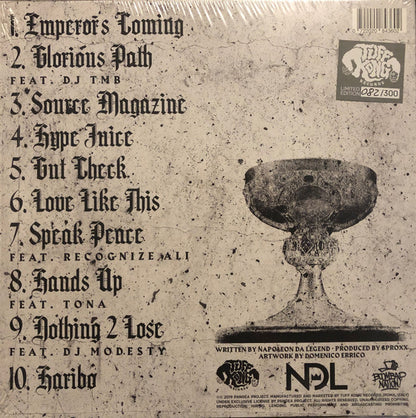 Napoléon Da Legend : Holy Grail (LP, Album, Ltd, Num, Gol)