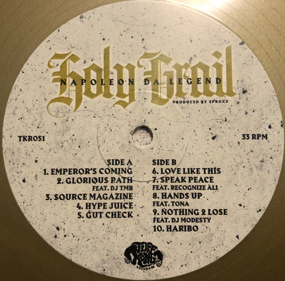 Napoléon Da Legend : Holy Grail (LP, Album, Ltd, Num, Gol)