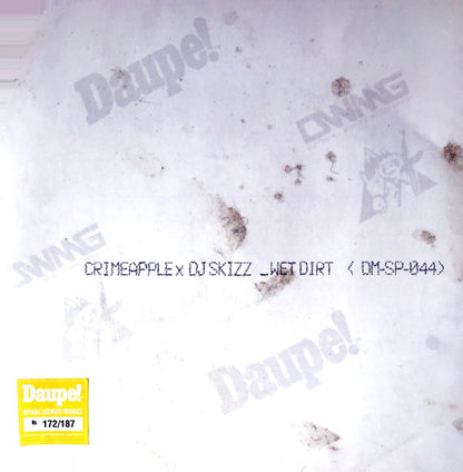 Crimeapple x DJ Skizz : Wet Dirt  (LP, Album, Ltd, Num, Yel)