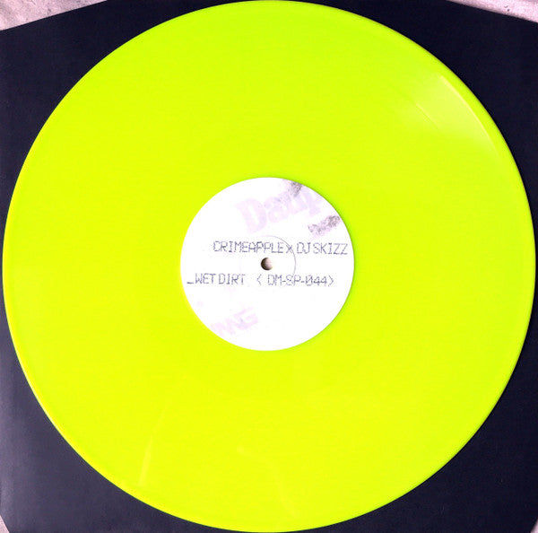 Crimeapple x DJ Skizz : Wet Dirt  (LP, Album, Ltd, Num, Yel)