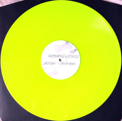 Crimeapple x DJ Skizz : Wet Dirt  (LP, Album, Ltd, Num, Yel)