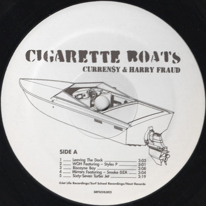 Curren$y & Harry Fraud : Cigarette Boats (12", EP)