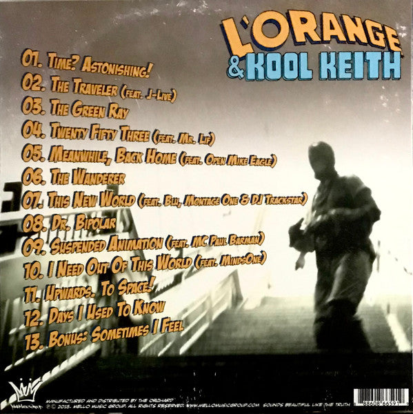 L'Orange & Kool Keith : Time? Astonishing! (LP, Album, RE, Cle)