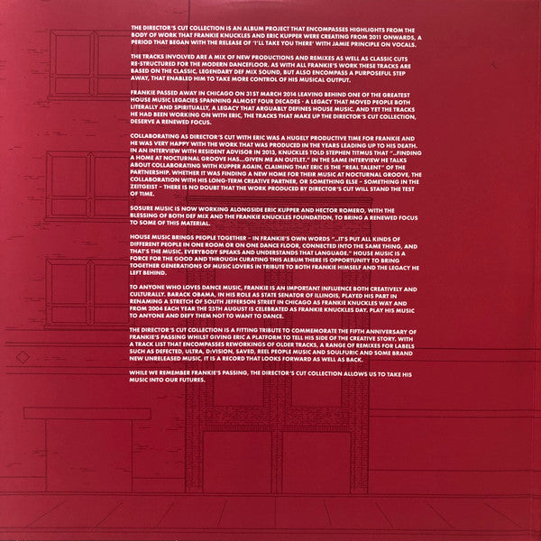 Frankie Knuckles & Eric Kupper / Director's Cut (3) : The Director’s Cut Collection (2x12", Comp)