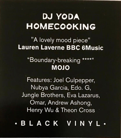 DJ Yoda : Homecooking (LP, Album)