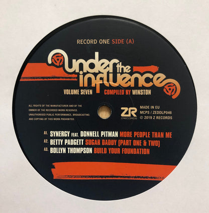 Winston (10) : Under The Influence Volume Seven (A Collection Of Rare Soul & Disco) (2xLP, Comp)