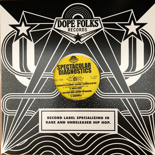 Spectacular Diagnostics : S/T EP (12", EP, Comp, Ltd)