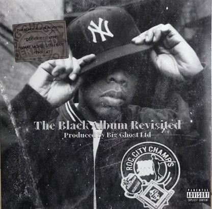 Big Ghost LTD X Jay-Z : The Black Album Revisited (LP, Album, Ltd, Num, Sea)