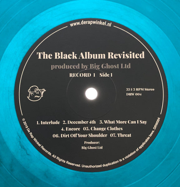 Big Ghost LTD X Jay-Z : The Black Album Revisited (LP, Album, Ltd, Num, Sea)