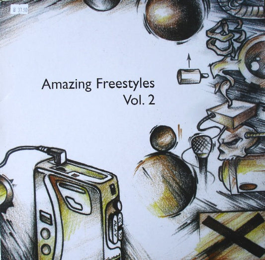 Various : Amazing Freestyles Vol. 2 (LP, Unofficial)