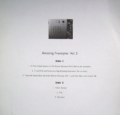 Various : Amazing Freestyles Vol. 2 (LP, Unofficial)