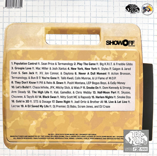 Statik Selektah : Population Control (2xLP, Album, Ltd, Num, Yel)