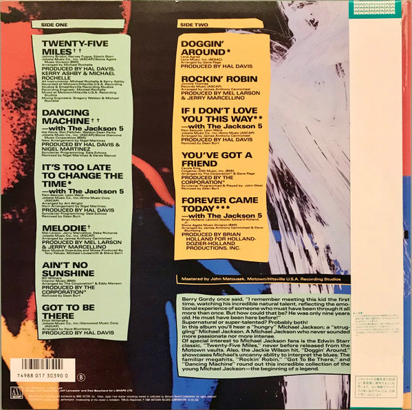Michael Jackson : The Original Soul Of Michael Jackson (LP, Comp)