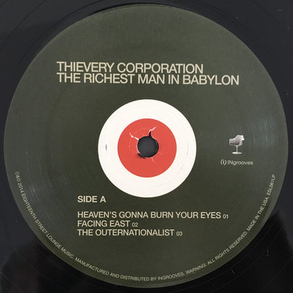 Thievery Corporation : The Richest Man In Babylon (2xLP, Album, RP, Gat)
