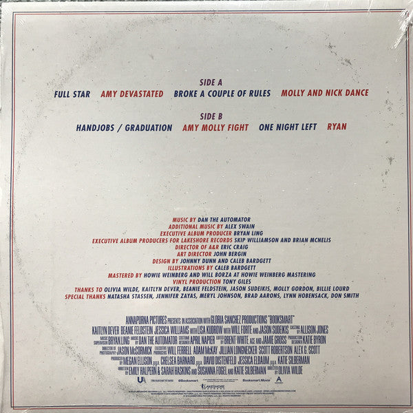 Dan The Automator : Booksmart (Score By Dan The Automator) (LP, Blu)