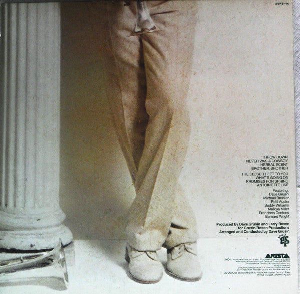 Tom Browne : Browne Sugar (LP, Album, Promo, Gat)