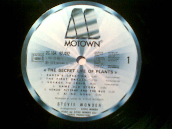 Stevie Wonder : Journey Through The Secret Life Of Plants (2xLP, Album, Emb)
