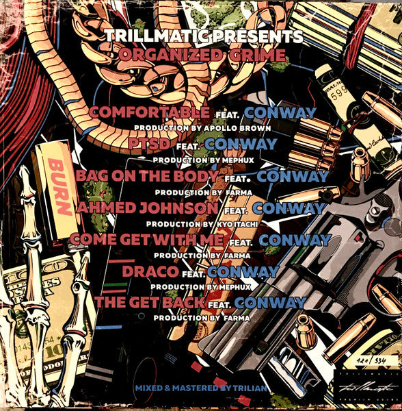 Trillmatic : Organized Grime (12", Ltd, Num, Cre)