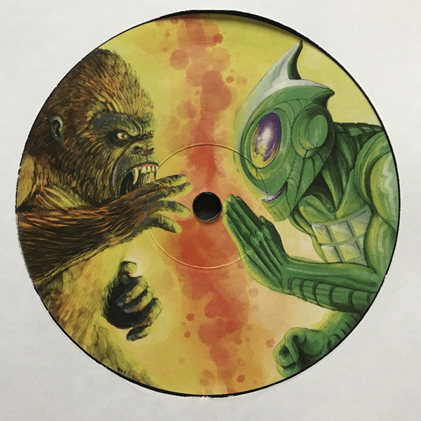 Lee Perry & Mr. Green (3) : Super Ape Vs. 緑 "Open Door" (12", EP, Ltd, Num)