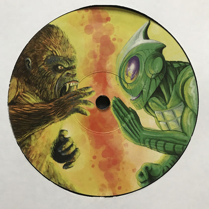 Lee Perry & Mr. Green (3) : Super Ape Vs. 緑 "Open Door" (12", EP, Ltd, Num)