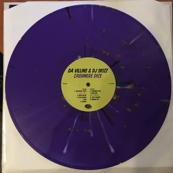 DaVillins & DJ Skizz : Cashmere Dice (LP, Album, Ltd, Num, Pur)